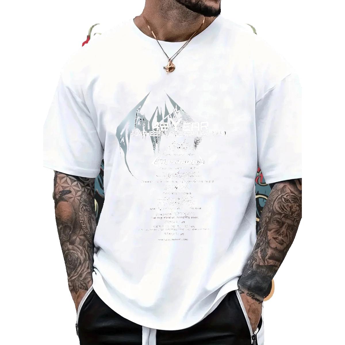 2024 Designer Men T Shirts Black Oversized Couples T Shirts High Street Hip Hop Cotton Breathable Loose Fit Clothings