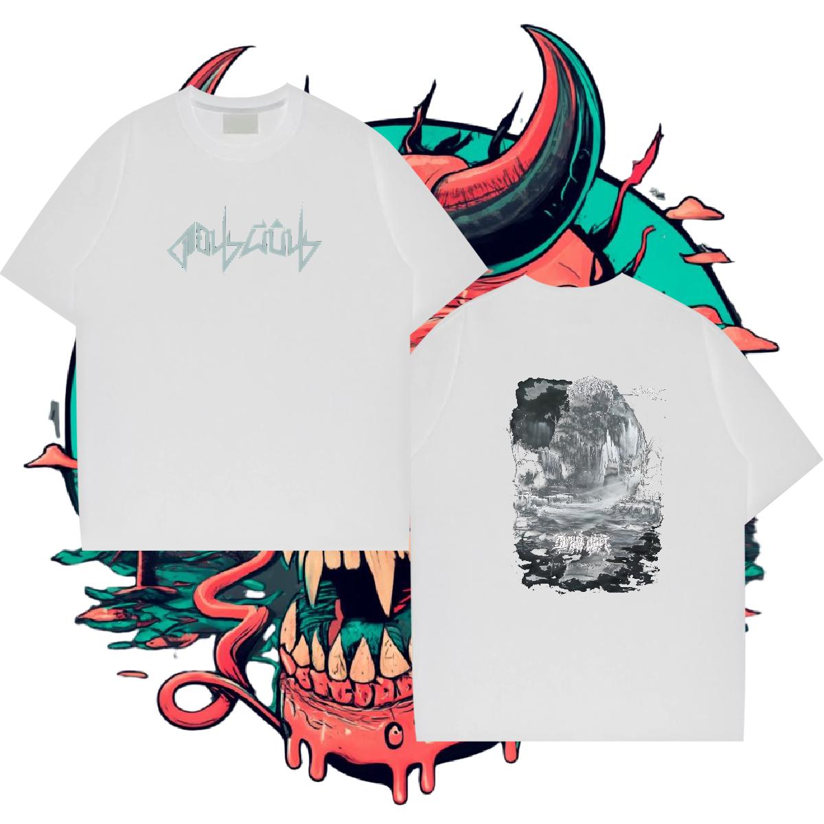 Brand T Shirt For Man Custom Printed Men Clothes T-Shirt Summer Casual Short Sleeve Cotton O-Neck Classic Tops