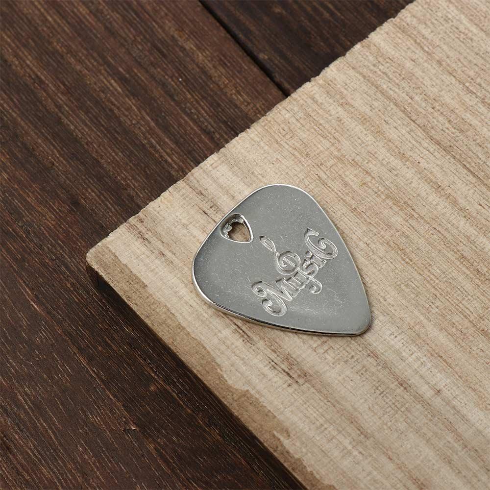 Stringed Instruments Musical Instruments Guitar Parts and Accessories Metal Guitar Pick Guitar Pick Plectrum Zinc Alloy Pick