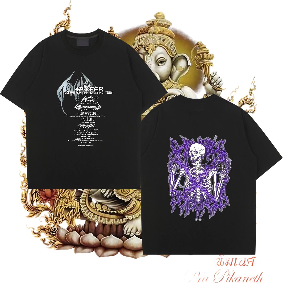 New T Shirt For Man Floral Print Men Tees Beach Crew Neck Cotton 5A Clothings