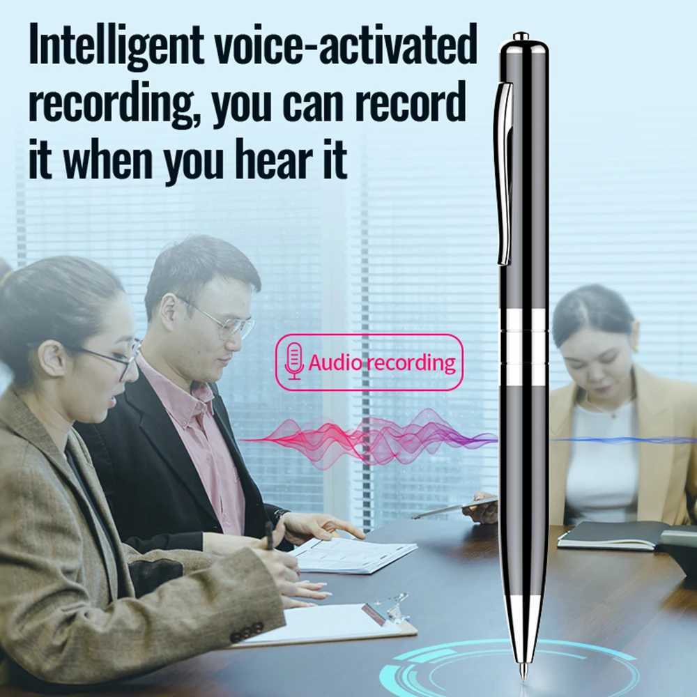 Digital Voice Recorder Professional voice activated recording pen portable voice recorder Dictaphone digital voice recording long-term audio recorder 