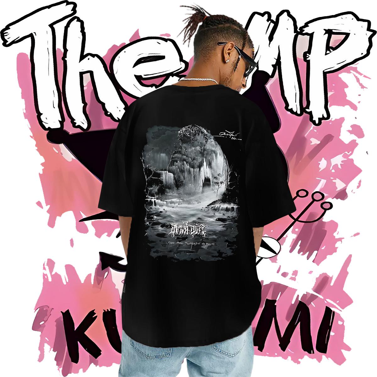 Fashion Casual Men T Shirts Oversized Tshirts Sports Casual Breathable Crew Neck Cotton Popular Clothings