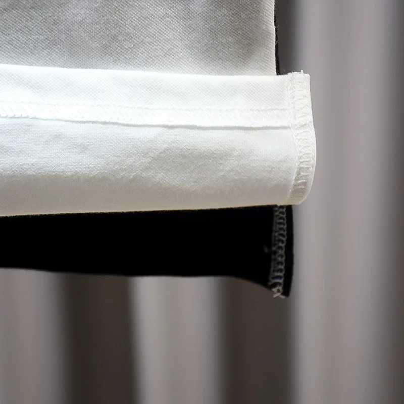 Polos Summer Boys Shirt Childrens Short Seven Piece T-shirt Patch Work White Polo Shirt 2-10 Year Old Boys Designer Clothing WX5.29