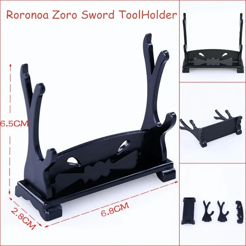 15CM Roronoa Zoro Samurai Swords Mini Toy Samurai Knife Key Chain Scabbard Katana Sabre Buckle Toolholder Key Ring For Unisex