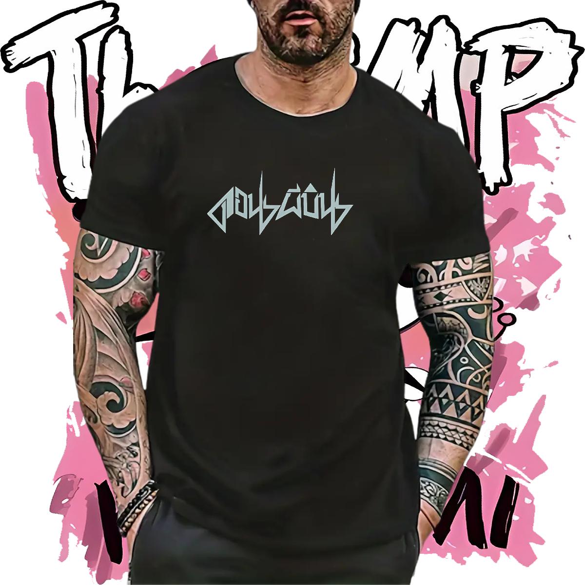 Fashion Casual Men T Shirts Oversized Tshirts Sports Casual Breathable Crew Neck Cotton Popular Clothings