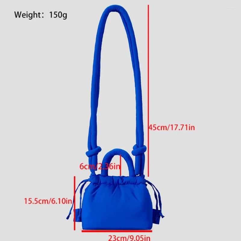 2025 NEW Totes Nylon Down Shoulder Bag Fashion Padded Cotton Mini Lady Handbags Soft Puffer Crossbody Women zhanyishengli