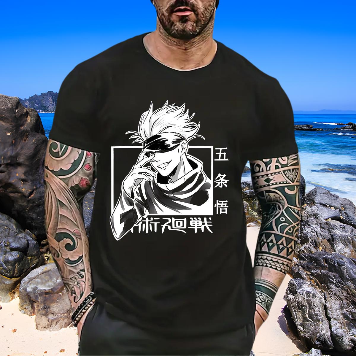 2024 Designer T-Shirts Black White Men Clothes T-Shirt Home Outdoor Round Neck Short Sleeve Cool Design Top Tees