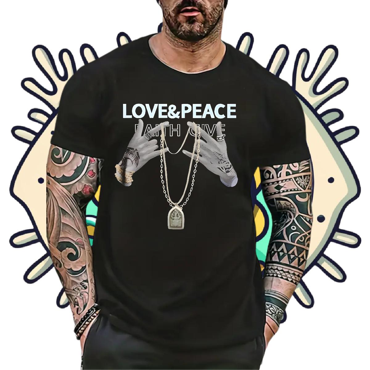 Customized T Shirts Men Custom Men Tees Daily Outfit Cotton Breathable Comfortable Wear