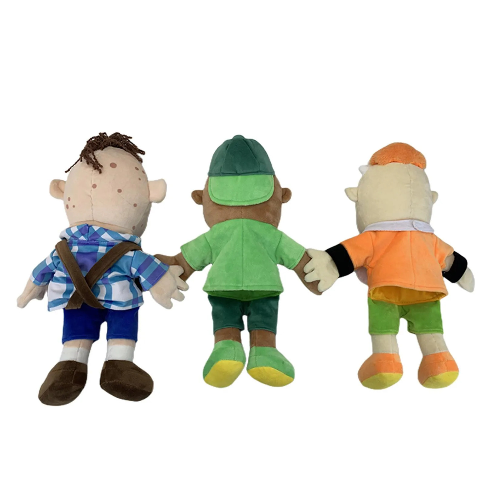 Kid-Friendly Zombie Themed Plushie Puppets Set by Jeffy Featuring Rap Music