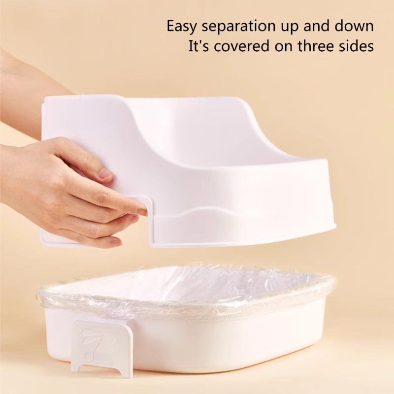 Large Rabbit Litter Box Trainer Toilet for Chinchillas Ferrets Small Animals 270F