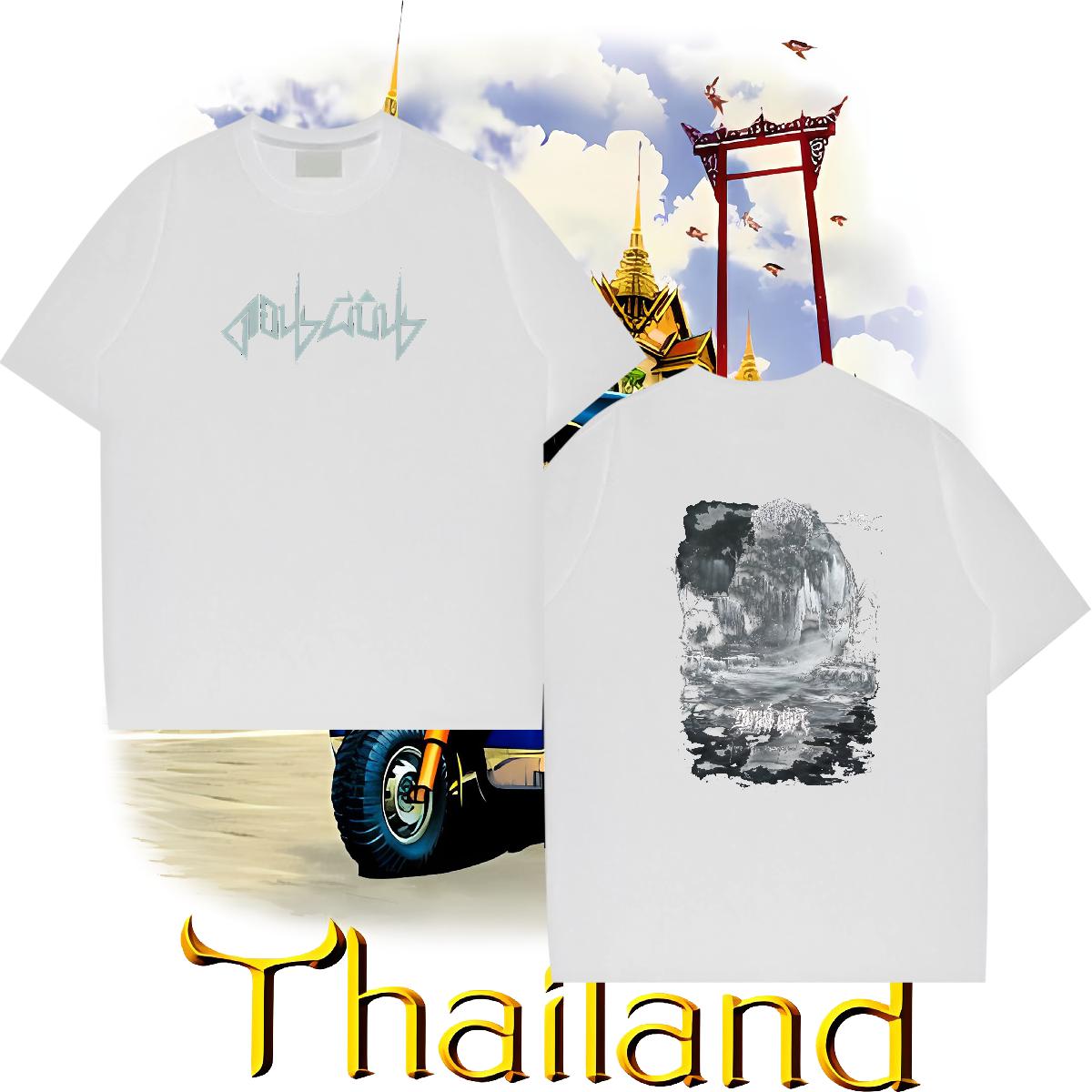 2024 New Men T Shirts Oversized Men Tees Sports Casual Cotton Breathable Short Sleeve 5A Tops Tees