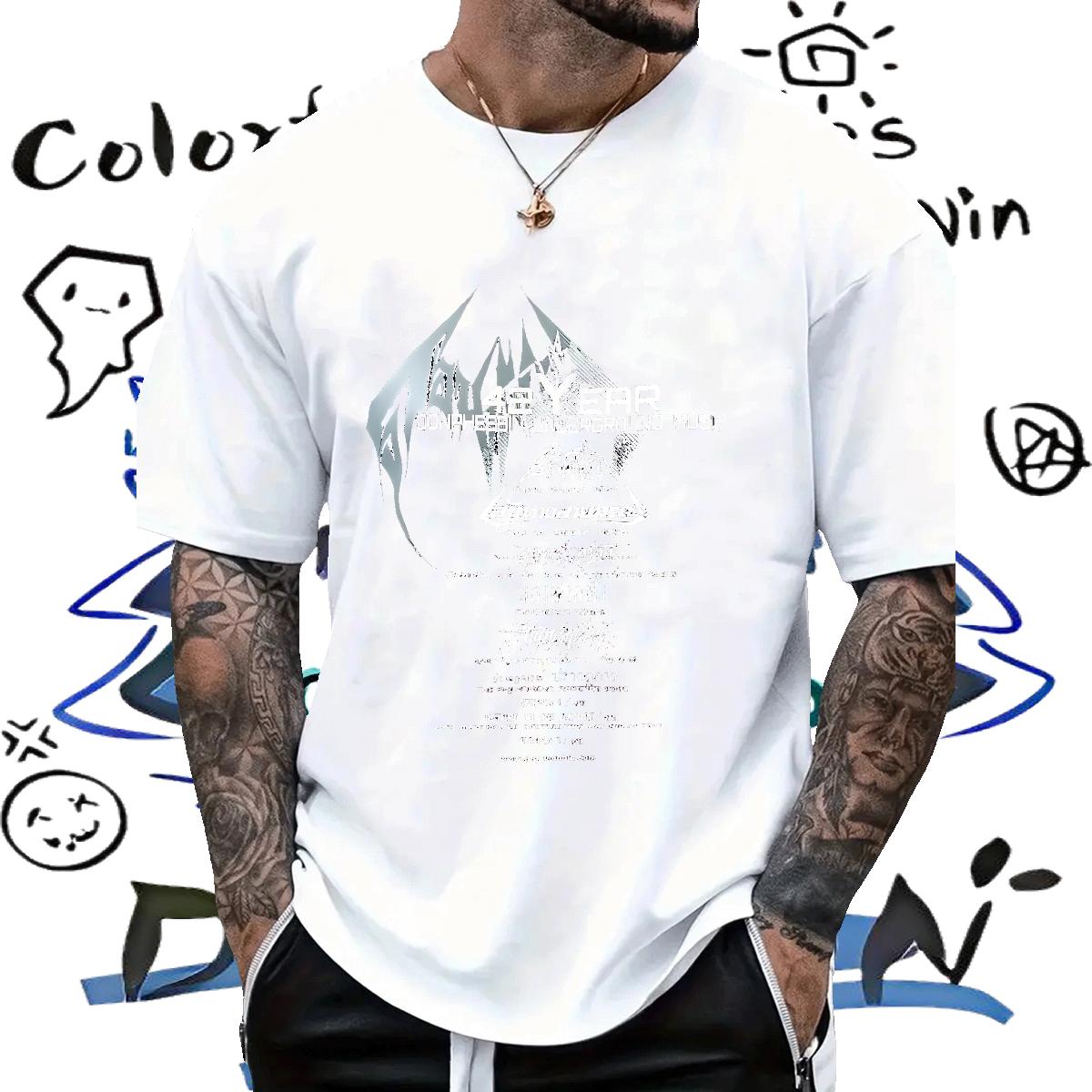 Wholesale T-Shirts Customized Print Men Tees Spring Summer Breathable Crew Neck High Quality Tees Shirts