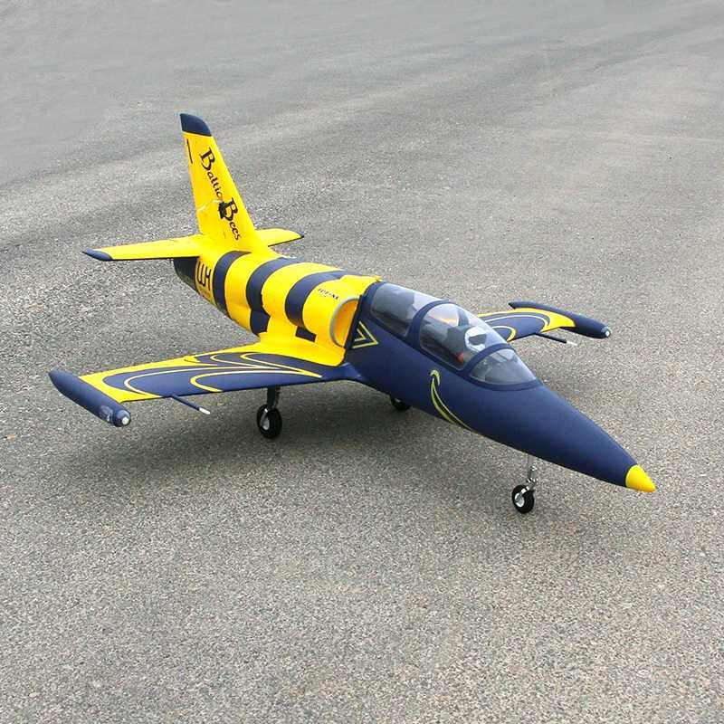 Electric/RC Aircraft 6 CH FlyFans Baltic Bee L-39 Albatross 64mm RC EDF Jet PNP Version Q240529