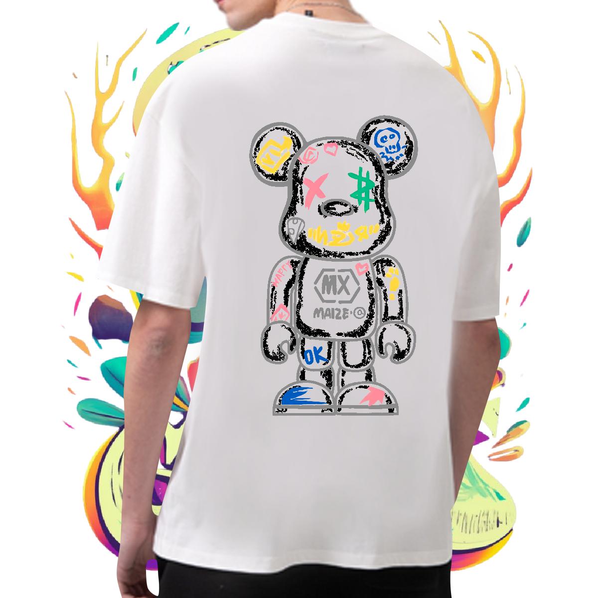 Fashion Designer T-Shirts for Men Custom Print Oversized Men Clothes T-Shirt Casual Beach 180g Cotton High Quality Top Tees