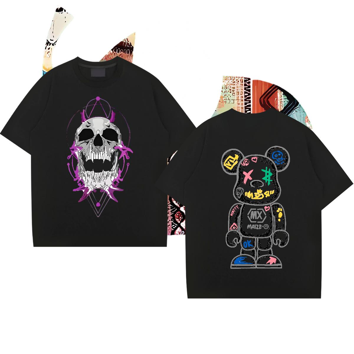 2024 Man T Shirts Custom Printing Men Tees Summer Casual Short sleeve Cotton Soft Wholesale Tees