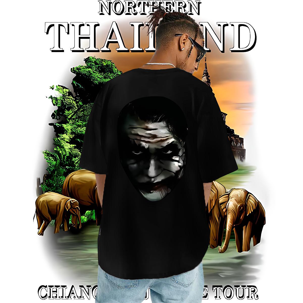 Fashion New T Shirt For Man Custom Print Plus Size Men Tees Street Casual Short Sleeve Cotton O-Neck Loose Clothings