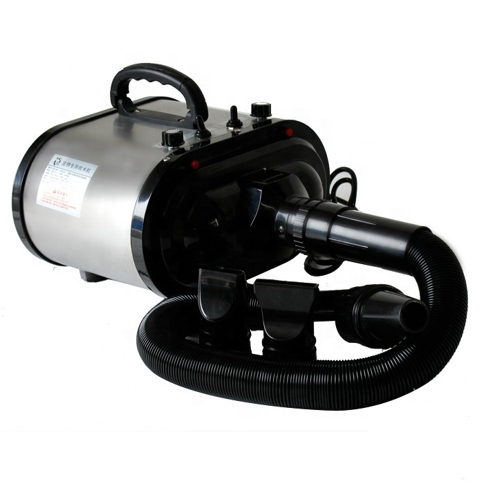 Dual Motor High Power Thermostat Adjustable Pet Special Water Blowing Machine Hair Dryer