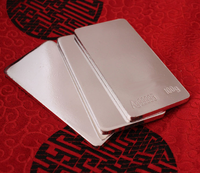 100% pure silver jewelry9999 silver strip satin surface 50g/100g fine jewelry silver bullion