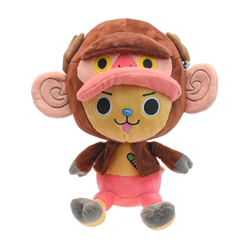 Big Size Anime One Piece Chopper Plush Stuffed Doll Kawaii Lovely Soft Plush Toys Kids Pillow Gift Children Birthday 20-30cm 240530