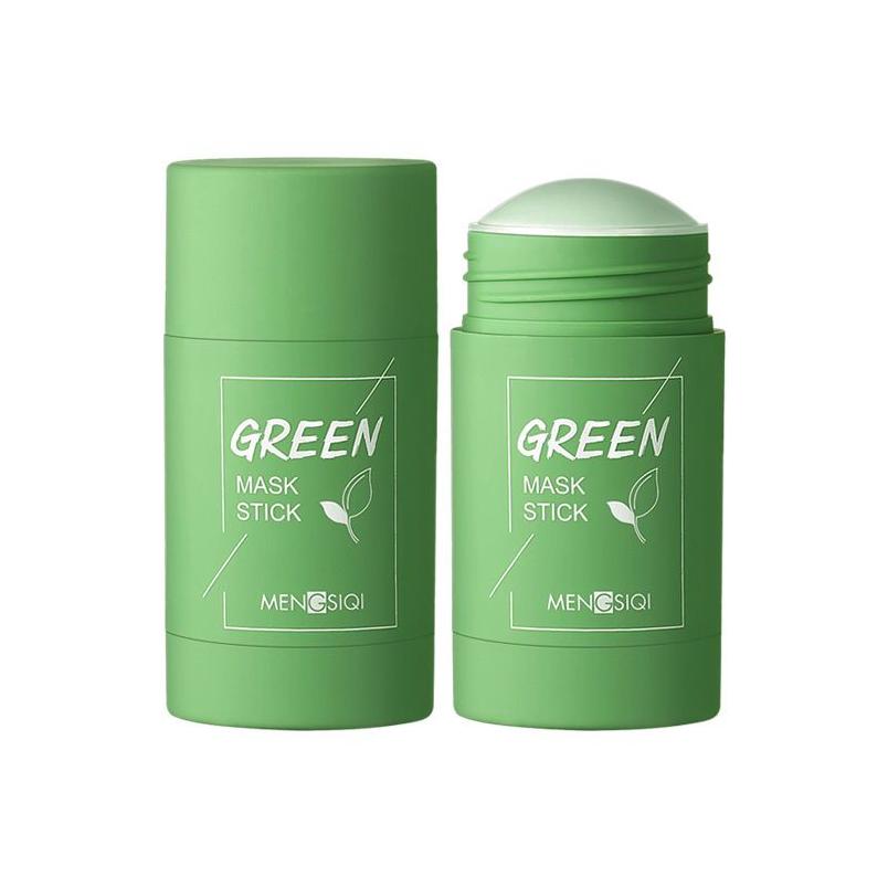 Masks Peels Green Tea Cleaning Eggplant Purifying Clay Stick Solid Mask Oil Control Anti- Mud Cream Beauty Facial Skin Care Drop Deliv Otup6