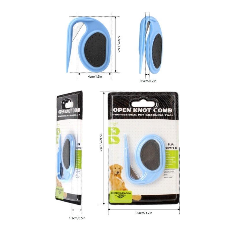 Durable Animal Shedding Comb - Quick-Fix Solution For Your Furry Friends' Messy Mane