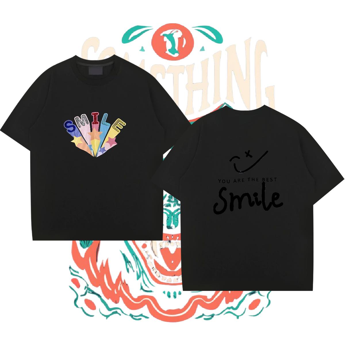 Fashion Casual T shirt Cartoon Printing S-3XL Tshirts Summer Casual Cotton Breathable Short Sleeve Wholesale Tops Shirt