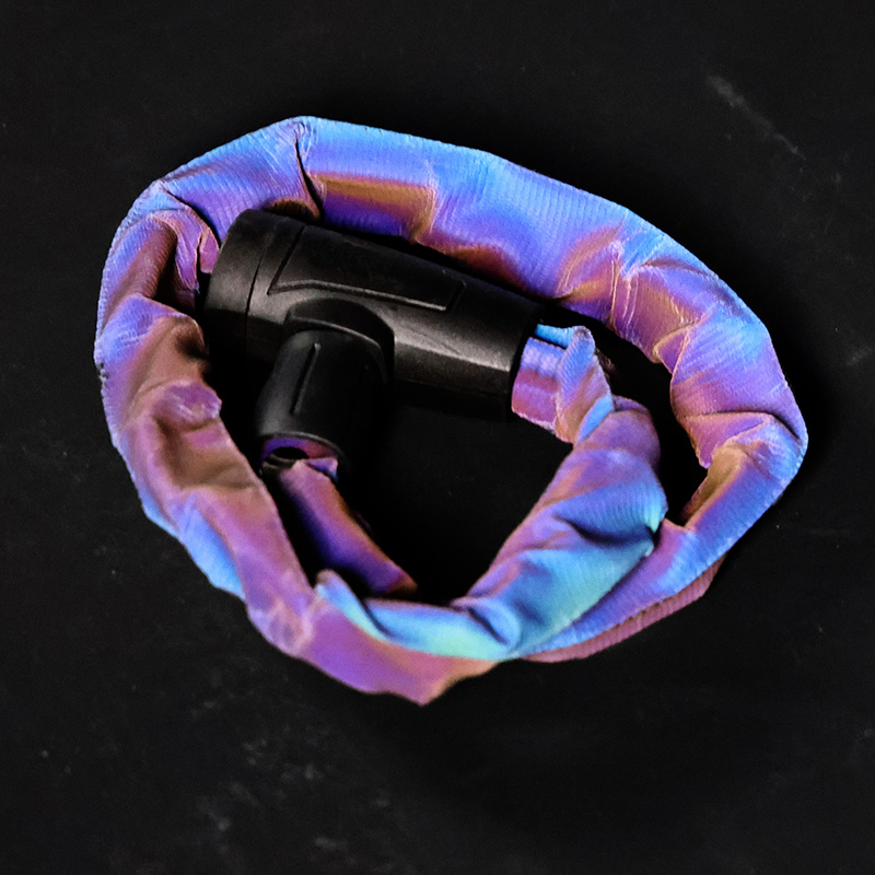 Anti-Theft Colored Chain Lock for Mountain Bikes & Electric Motorcycles - Secure Accessory