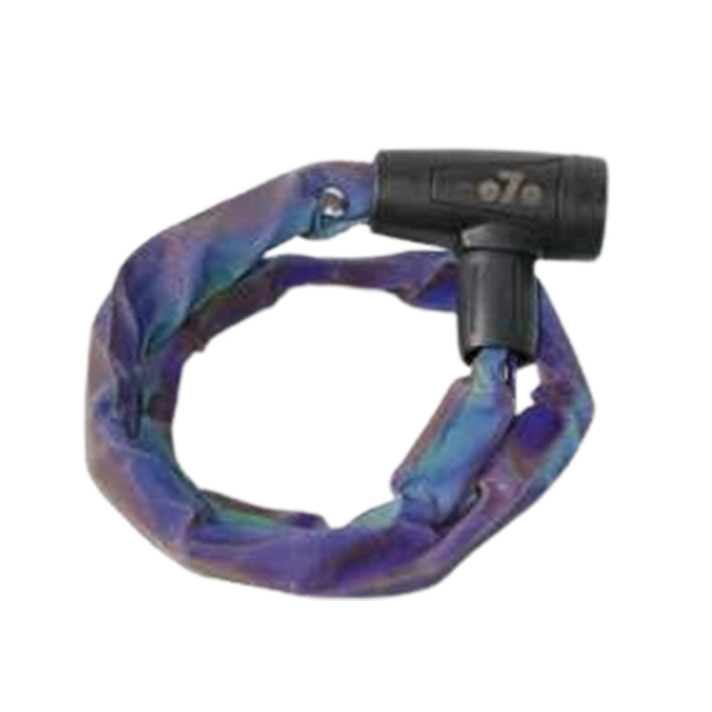 Anti-Theft Colored Chain Lock for Mountain Bikes & Electric Motorcycles - Secure Accessory