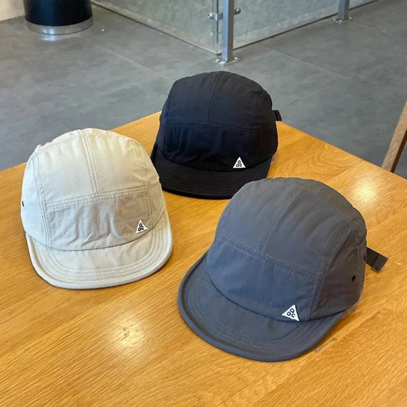 Large Size slim face Baseball Cap Quickdry Sunscreen Womens Japanese Short Brim Hat Street Soft Summer Sun 240530