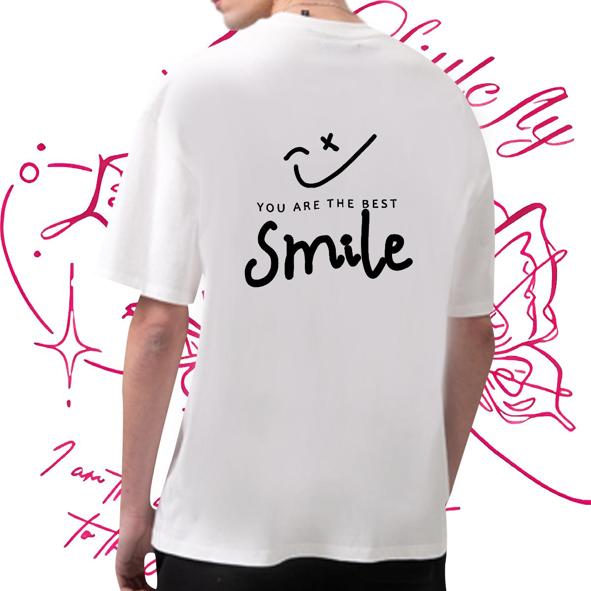 Casual New T-Shirts White Plus Size Men Clothes T-Shirt Beach Round Neck Short Sleeve Designer Tshirts