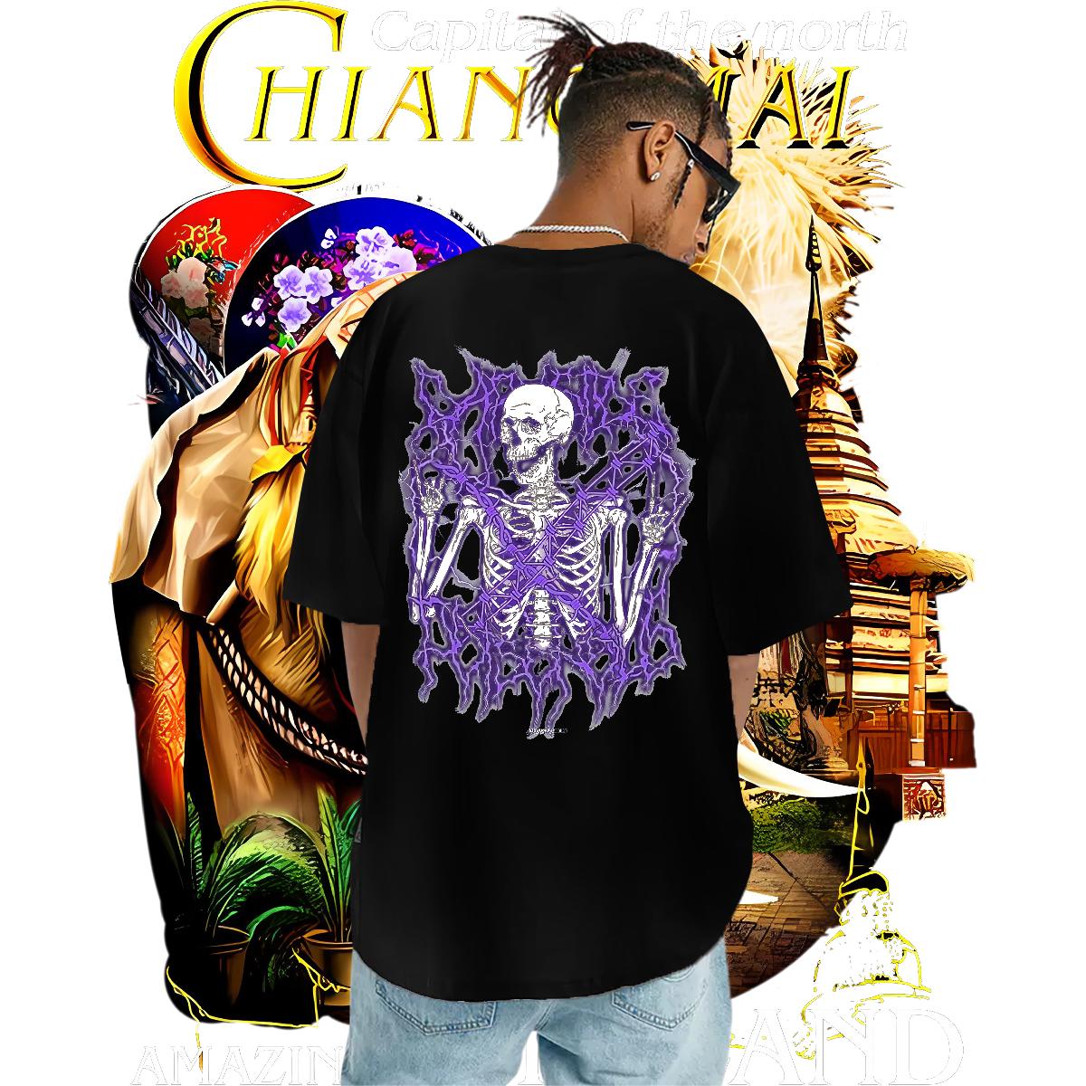 2024 T Shirt For Man Customized Tshirt for Man Woman Daily Outfit Cotton Breathable Short Sleeve Cool Tops