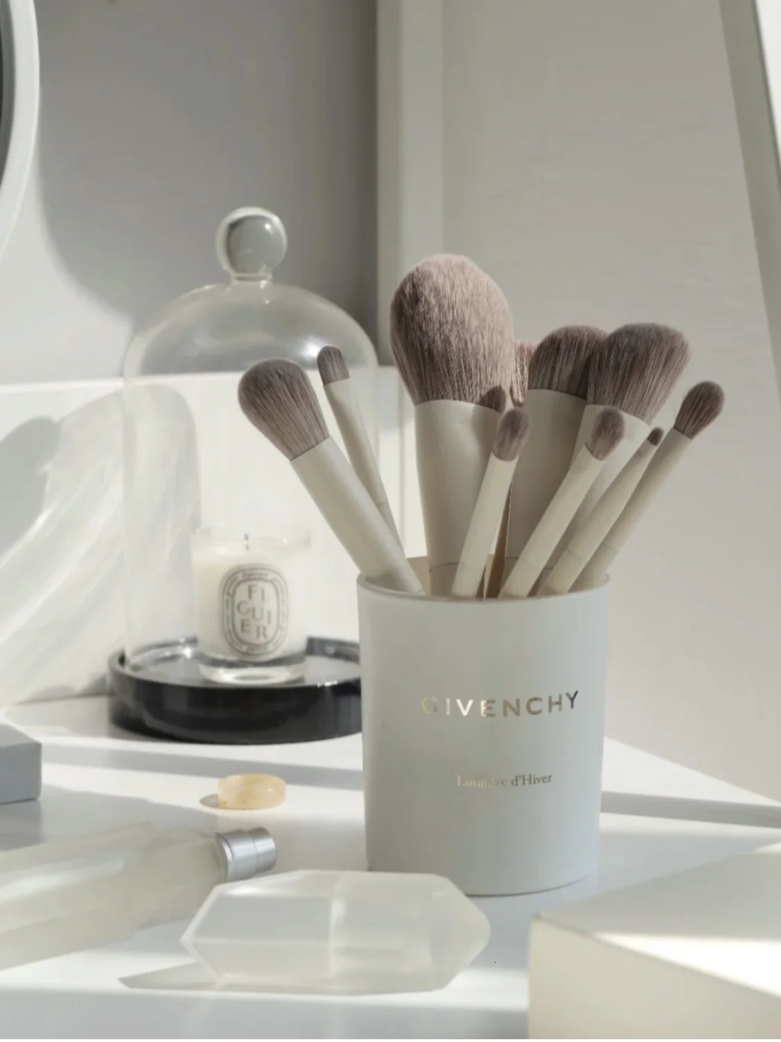 Makeup Brushes Set Professional Soft Fur Cosmetics Brushes Blush Concealer Contour Eyeshadow Loose Powder Brochas De Maquillaje 240530
