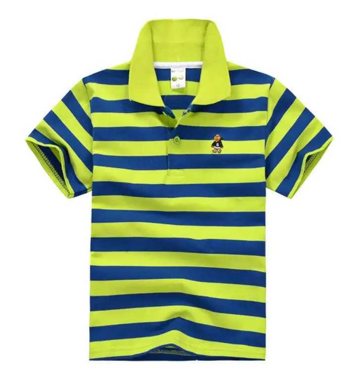 Polos Polos High quality boys T-shirt shorts seven pieces Kds boys polo shirt school uniform cotton shirt 3 4 5 6 7 8 9 10 12 14 years WX5.29