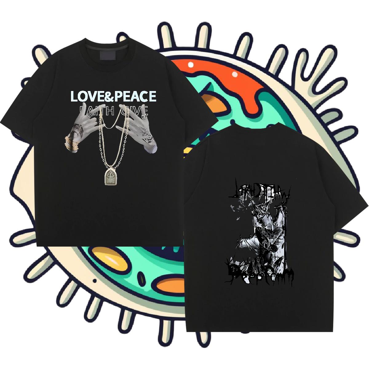 Customized T Shirts Men Custom Men Tees Daily Outfit Cotton Breathable Comfortable Wear