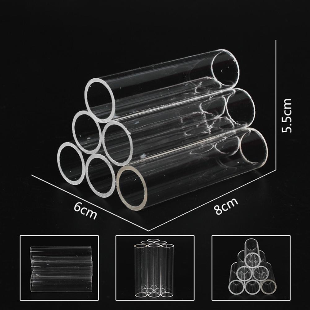 Transparent Acrylic Breeding Tube Shrimp Fish Hide Cave House Aquarium Decoration Supplies