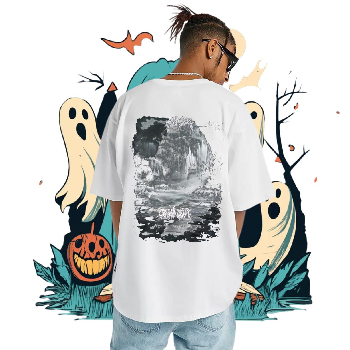 Designer Mens T Shirts Asian Size Men Tshirts Daily Outfit Breathable Short Sleeve Loose Fit Tops Tees