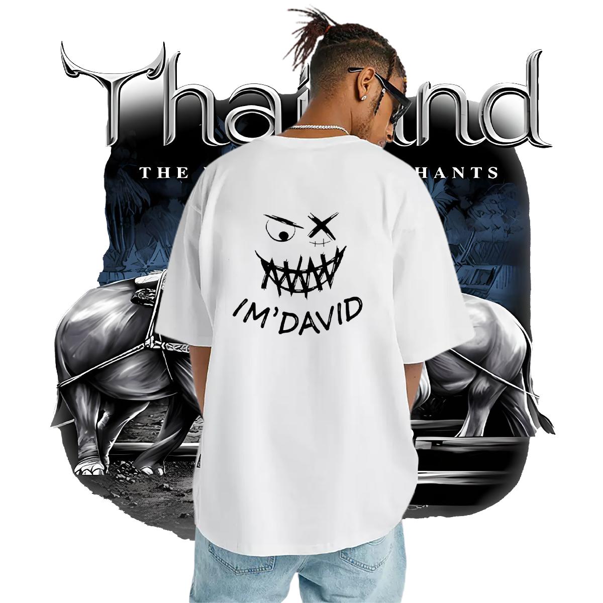 Designer Fashion T-Shirts Oversized S-3XL Men Clothes T-Shirt Street 180g Cotton Designer Wear