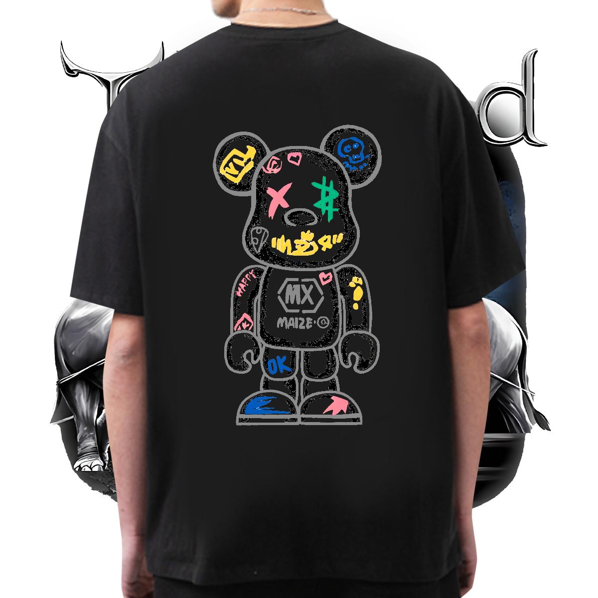 2024 Designer T-Shirts White Plus Size Tshirt for Man Woman Hip Hop Street Crew Neck Cotton Breathable Popular Top Tees