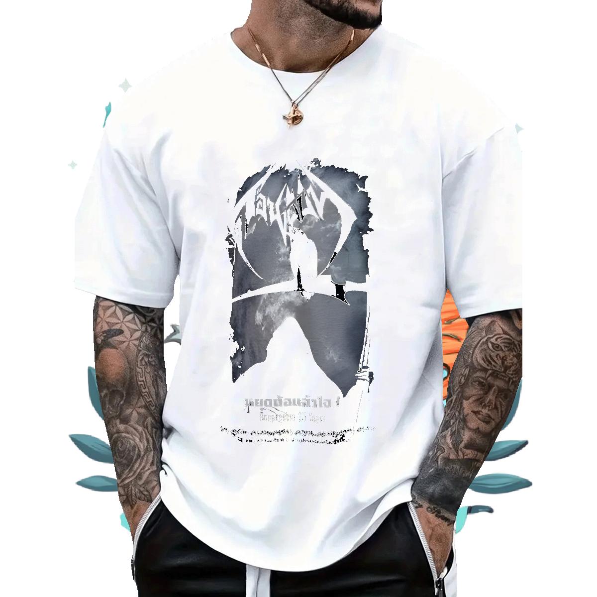 Designer Fashion Man T Shirts Custom Printed Men Tops Tees Casual 180g Cotton Unisex Tops Shirt