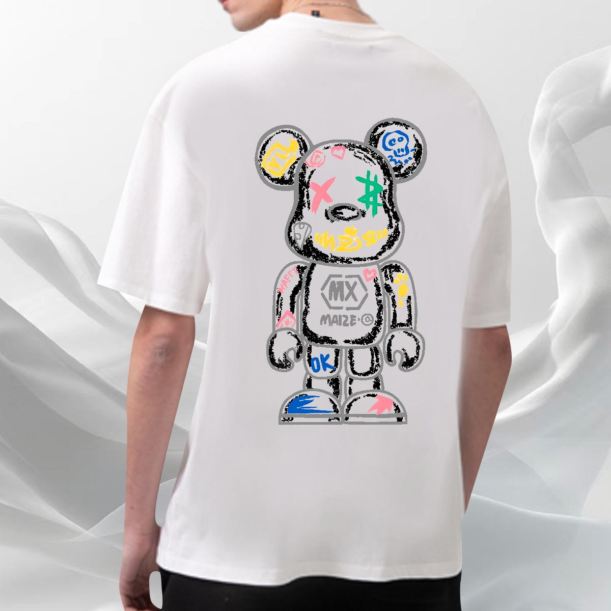 Casual New T-Shirts Customized Print Tshirts Street wear Hip Hop Cotton Breathable Wholesale Tops Shirt