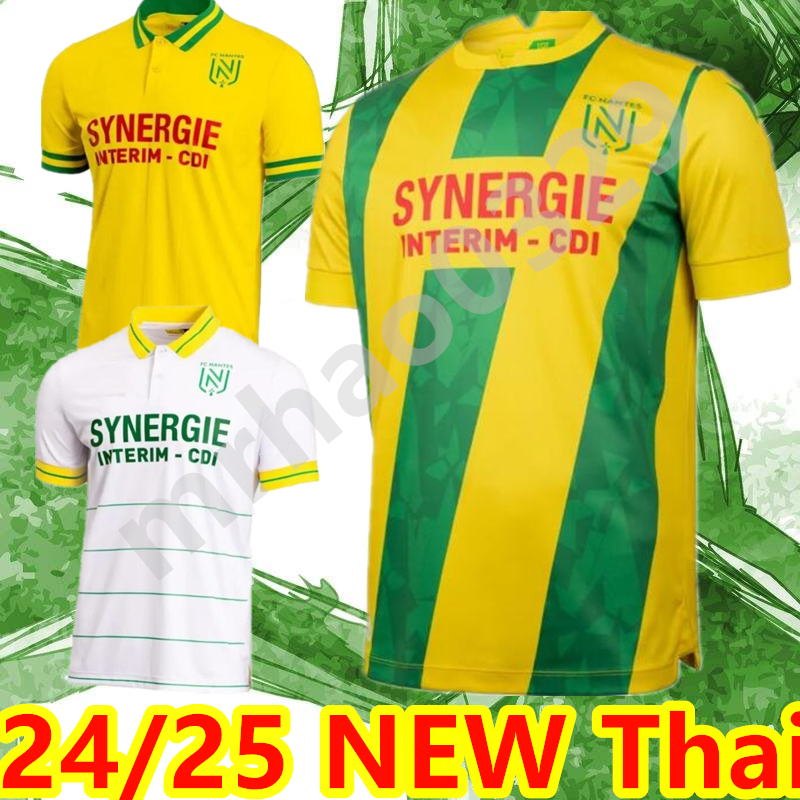 24 25 Nantais Maillots FC Nantes Etoile soccer jerseys Special Black Champions Re-Edition 2024 2025 M. MOHAMED BLAS COCO SIMON football shirt men kids maillot de foot