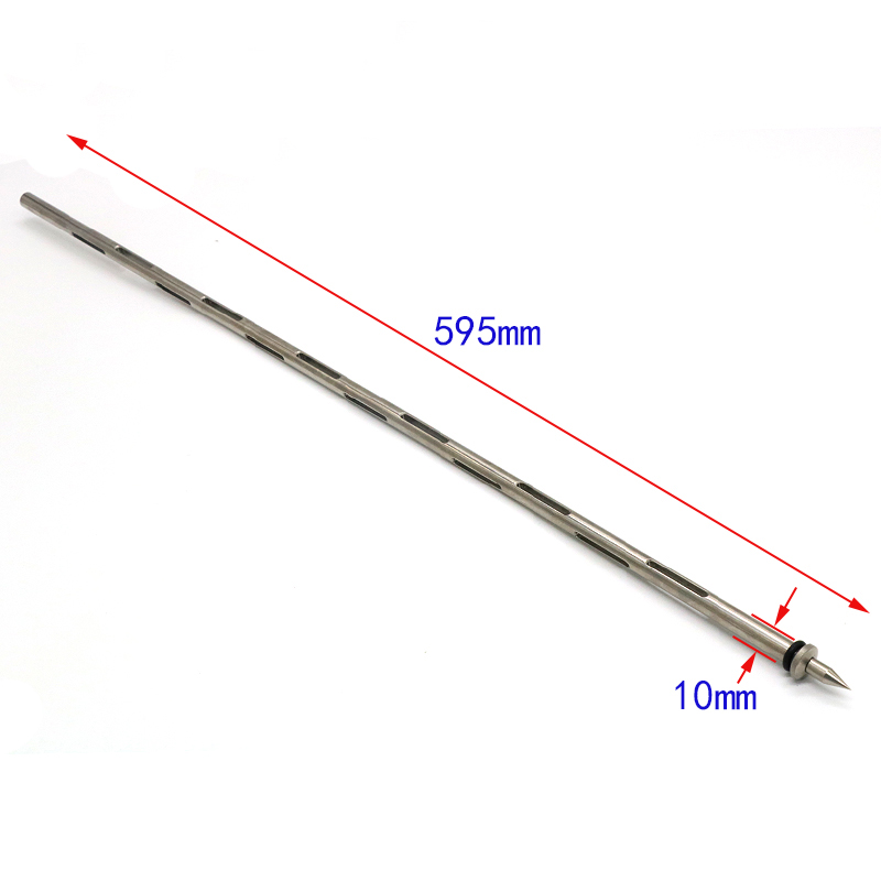 Solid Endpin For Cello Diameter 10mm Length 595mm Carving Titanium Alloy Accessories
