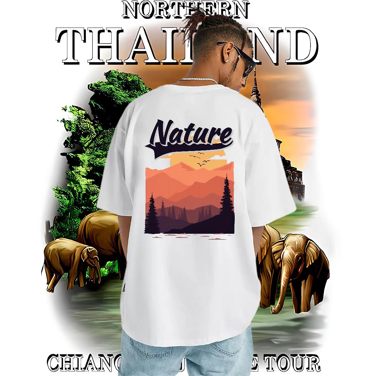 Wholesale Mens T Shirts Black White Men Tshirts Daily Outfit O-Neck Short Sleeve Cotton Loose Fit Clothings