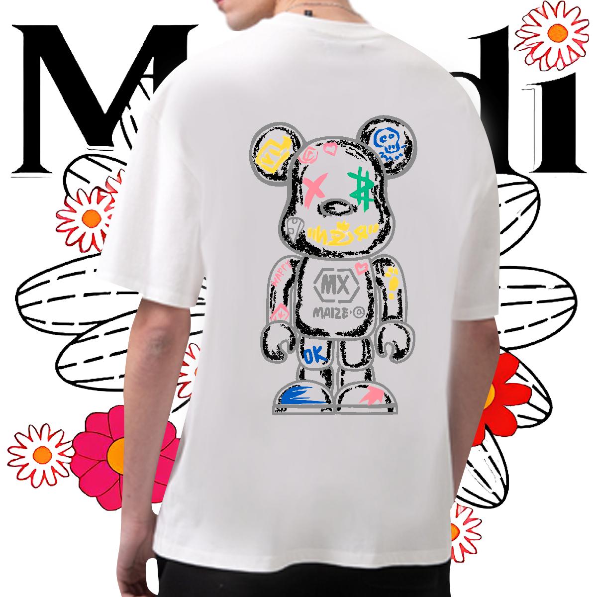 New Arrival Men T Shirts Custom Men Tops Tees Street Wear Breathable Crew Neck Loose Clothings