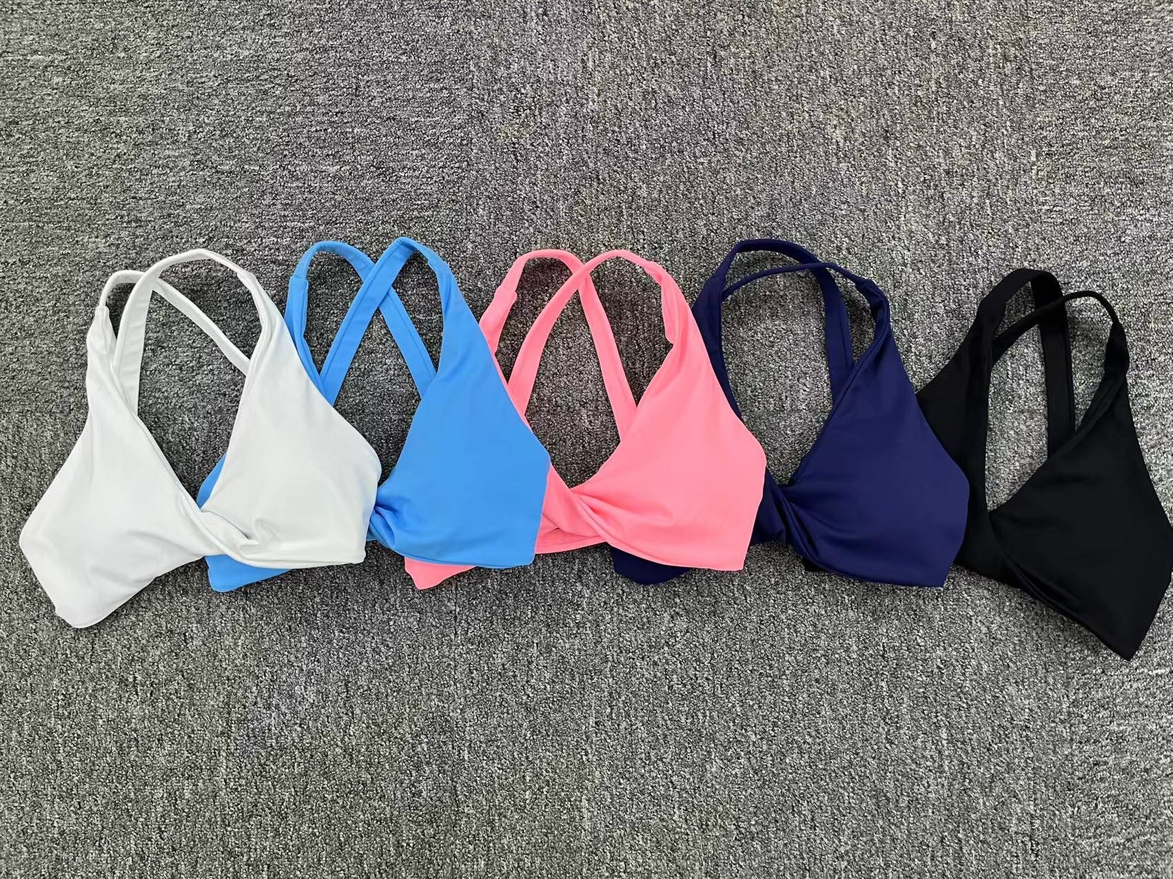Sexy Push Up Sports Bra | 2024 Lycra Yoga Gym Workout Top