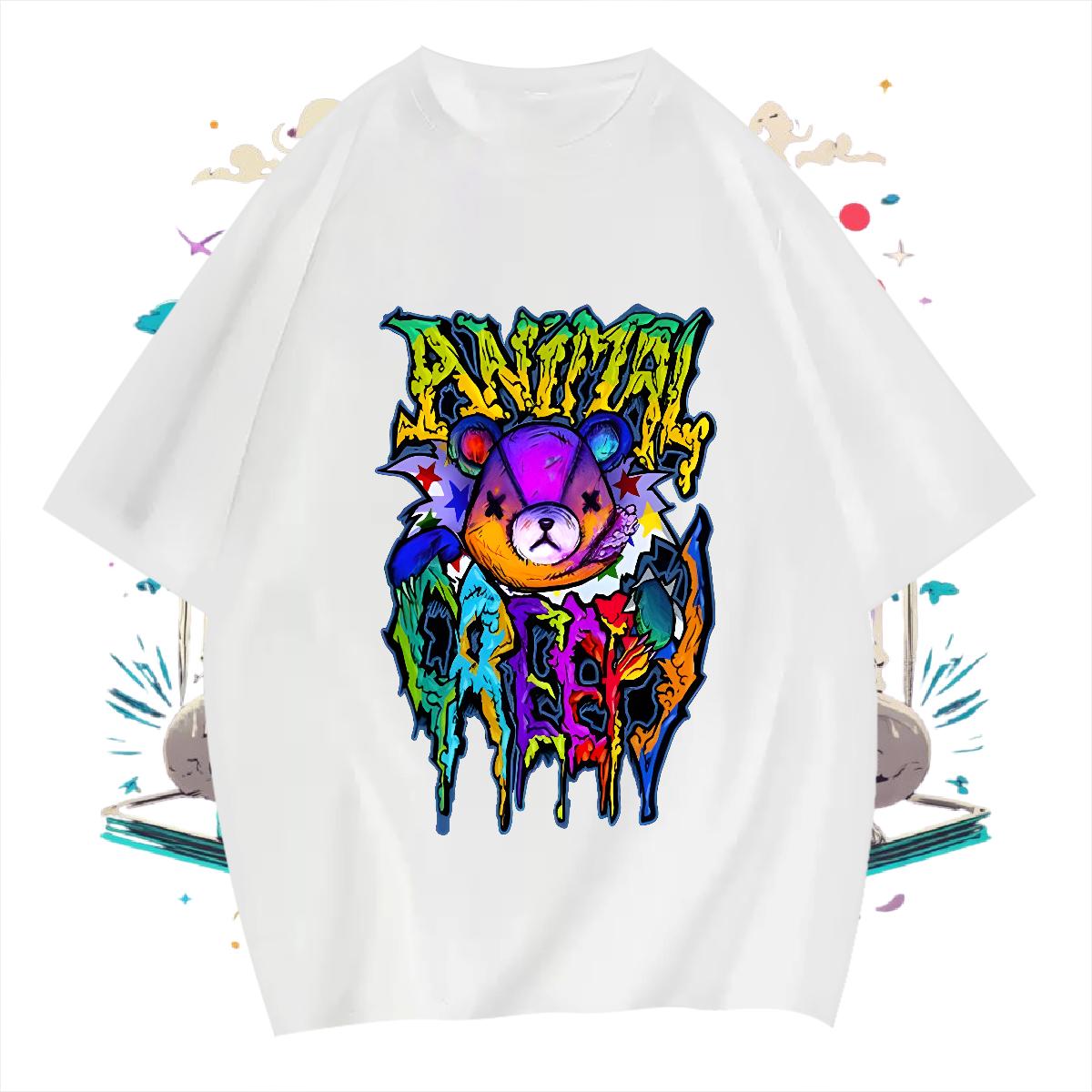 Fashion Designer T Shirts Men 180g Cotton Outdoor Mens Tshirts Anime Soft Top Tees