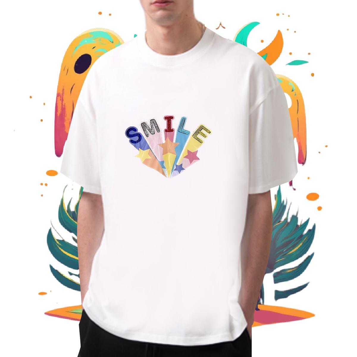 Brand T shirt Oversized Men Clothes T-Shirt Home Outdoor Breathable Crew Neck Cotton Designer Tee Shirt