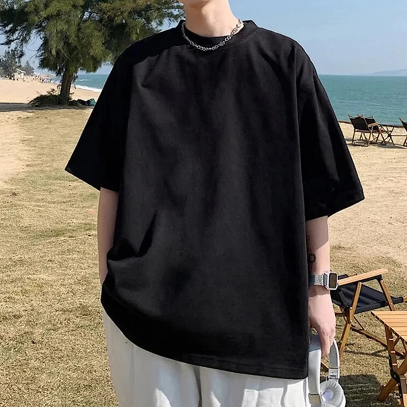 Summer TShirt Men Oversized Cartoon Cat Print Tees High Street Unisex Top T Shirts Loose Cotton Daily Clothing 8XL 240523