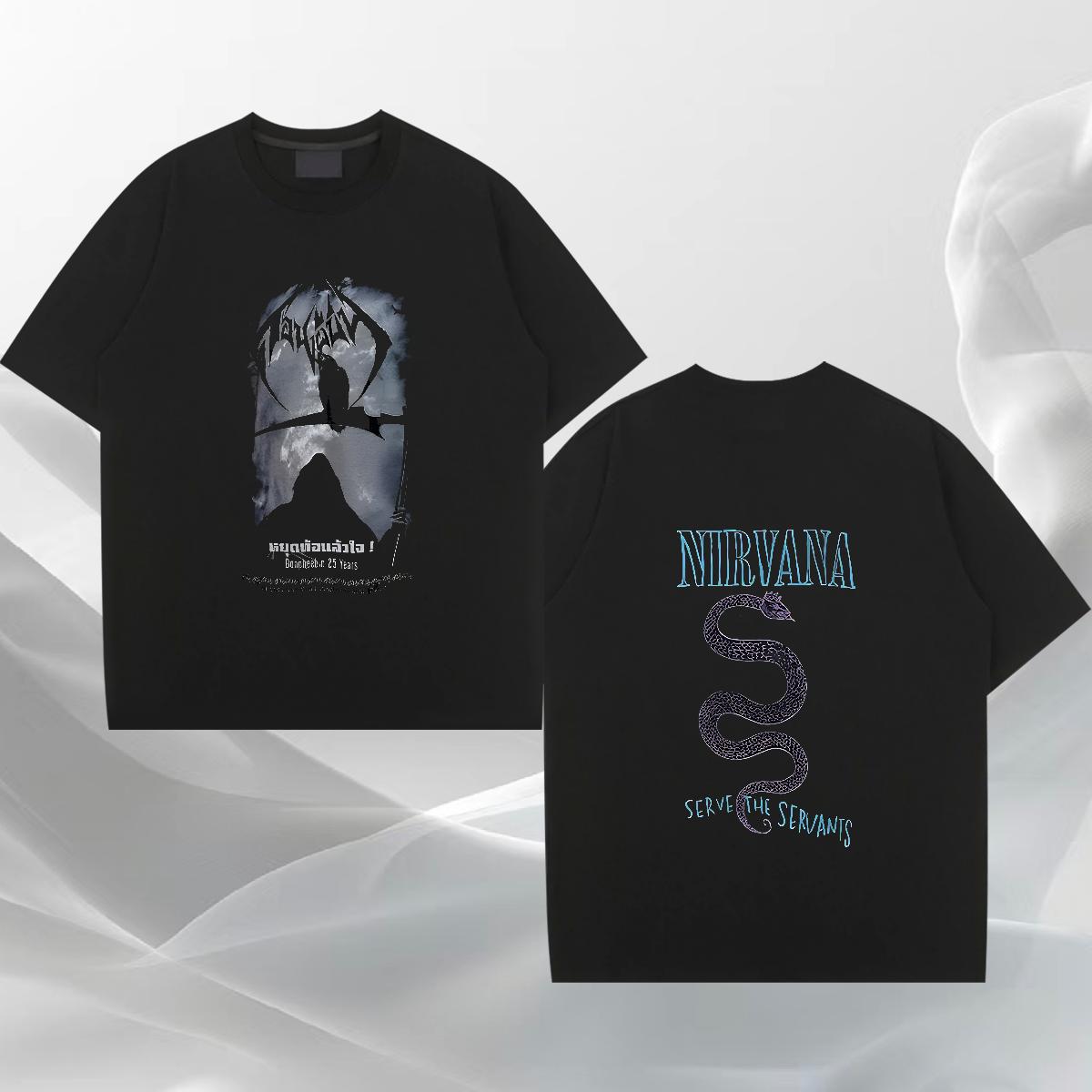 Fashion Designer Man T Shirts Cartoon Print Men Clothes T-Shirt High Street Hip Hop Crew Neck Cotton Soft Top Tees