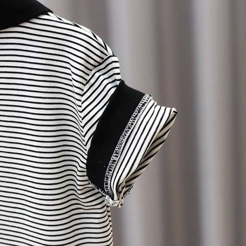 Polos Polos Boys Short Sleeves Seven Polo Shirts Boys Sports T-shirts Baby Top Korean Fashion Childrens School Clothing 2-13y WX5.29